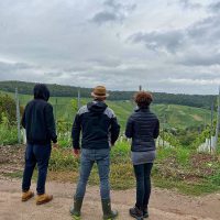 Blick zu den Kollegen